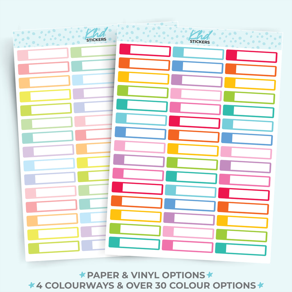 Appointment Planner Stickers Vinyl - Removable / Wine