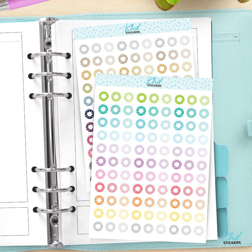 Planner Reinforcement Stickers