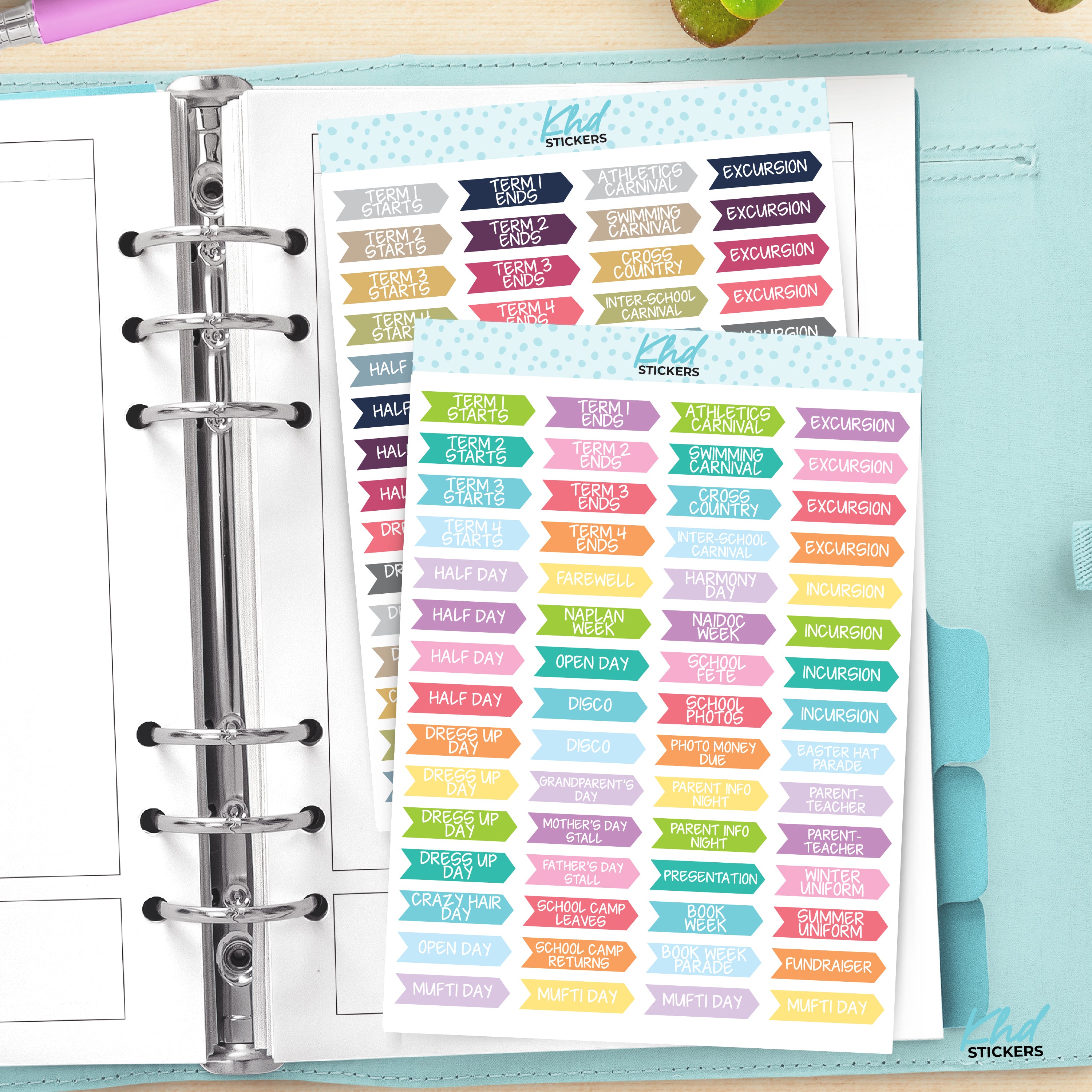 School Event & Terms Sticker Bundle – KHDStickers