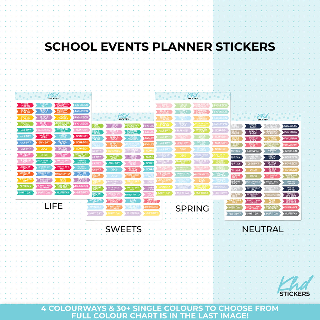 School Event Stickers Mufti Day