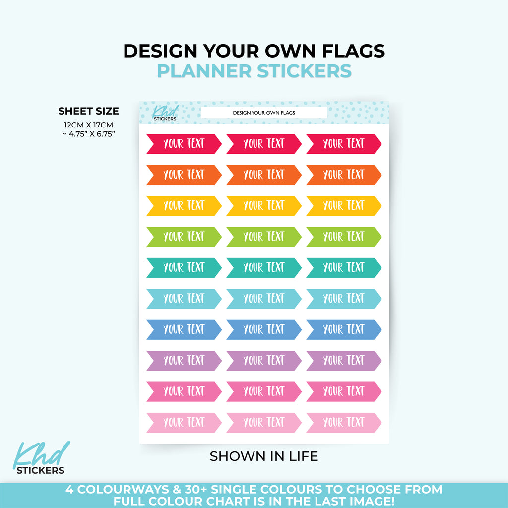 Design Your Own - Arrow Flags