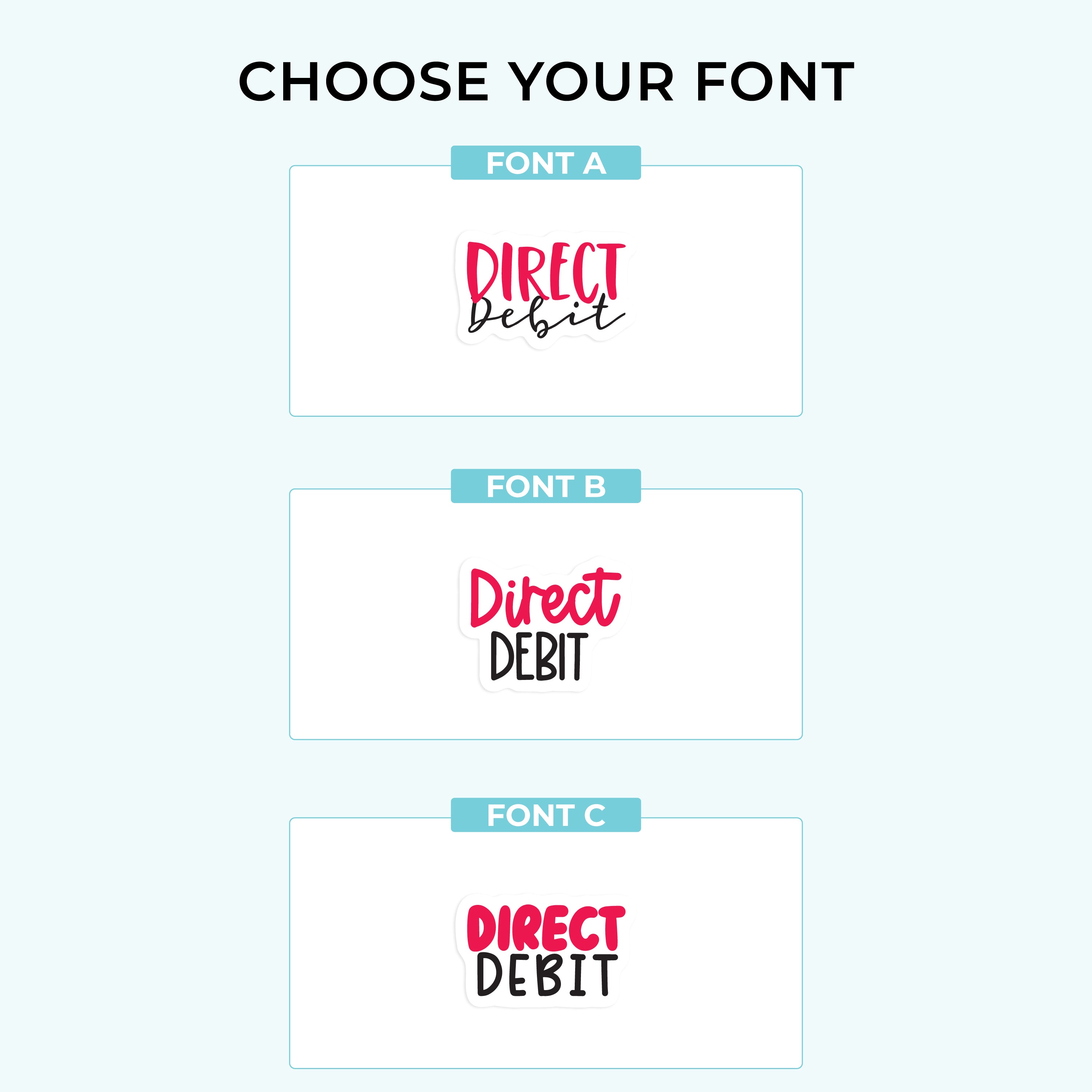 Direct Debit Script Direct Debit Script Stickers – KHDStickers