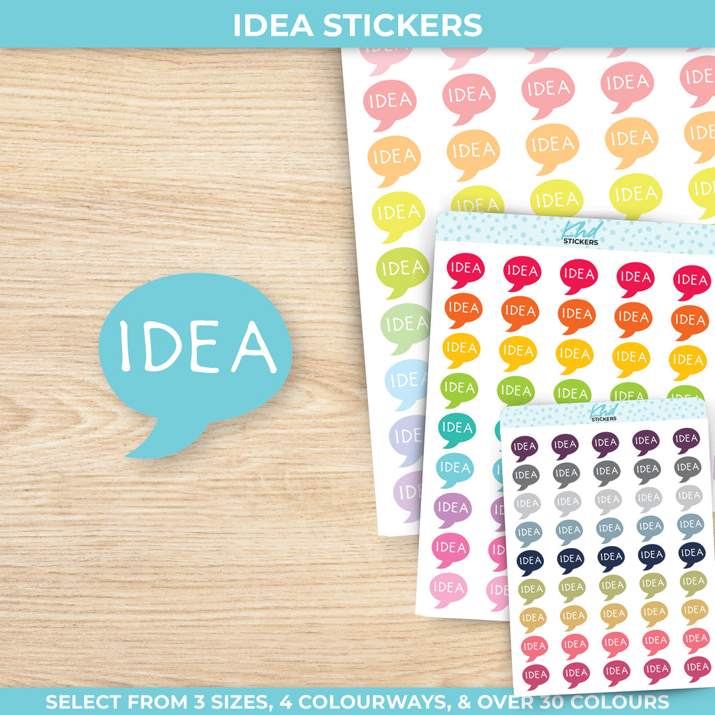 Idea Stickers Small