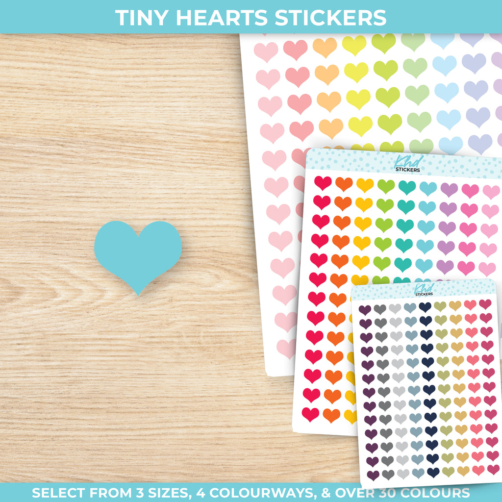 Heart Stickers Small