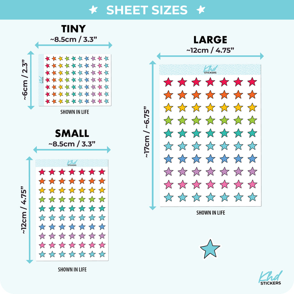 Small or Large Stars Small