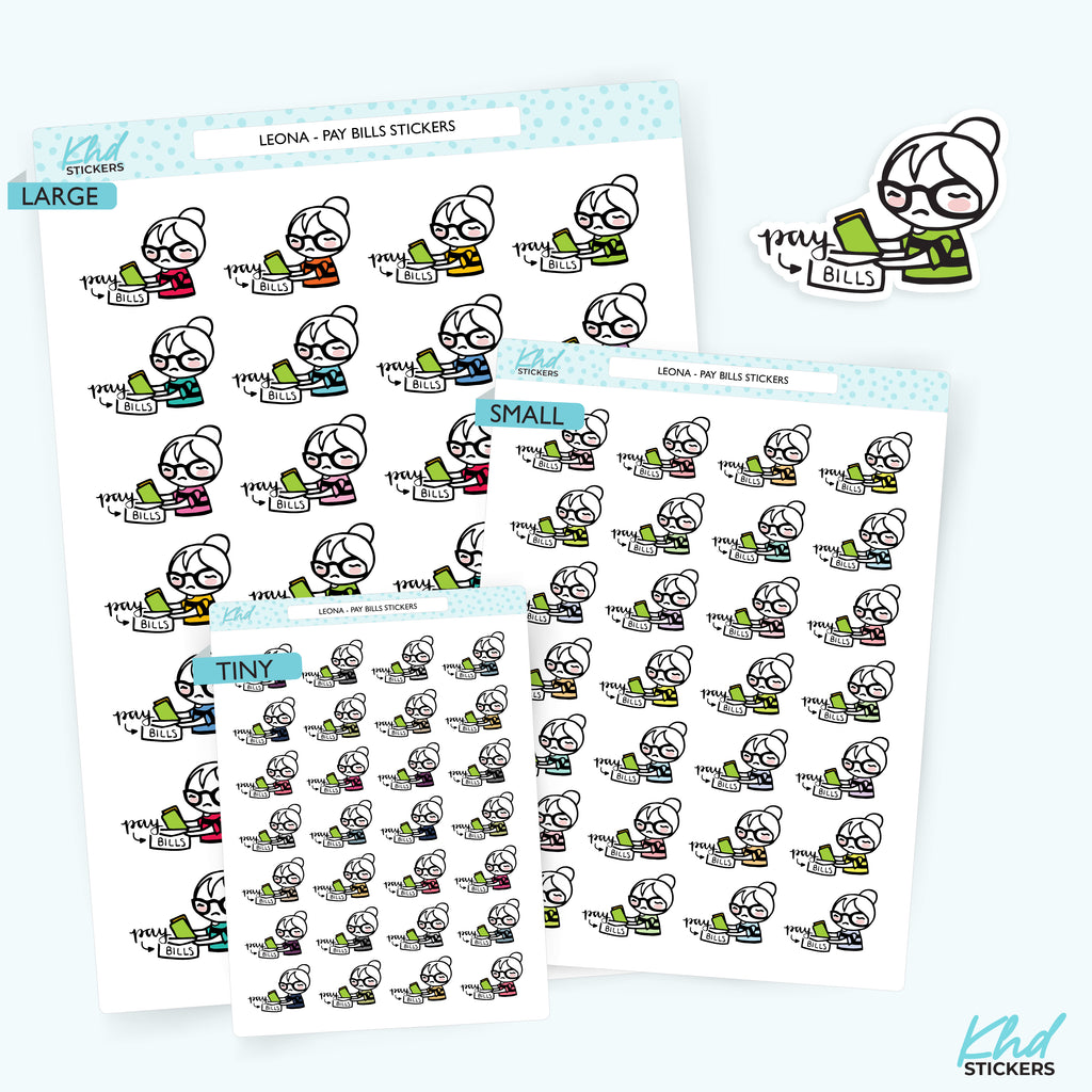 Planner Girl Leona Pay Bills Small