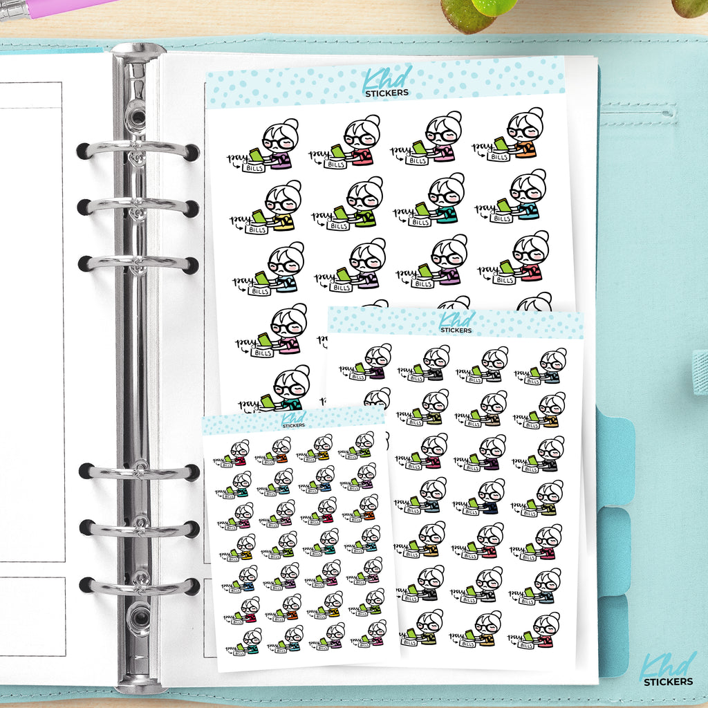 Planner Girl Leona Pay Bills Small