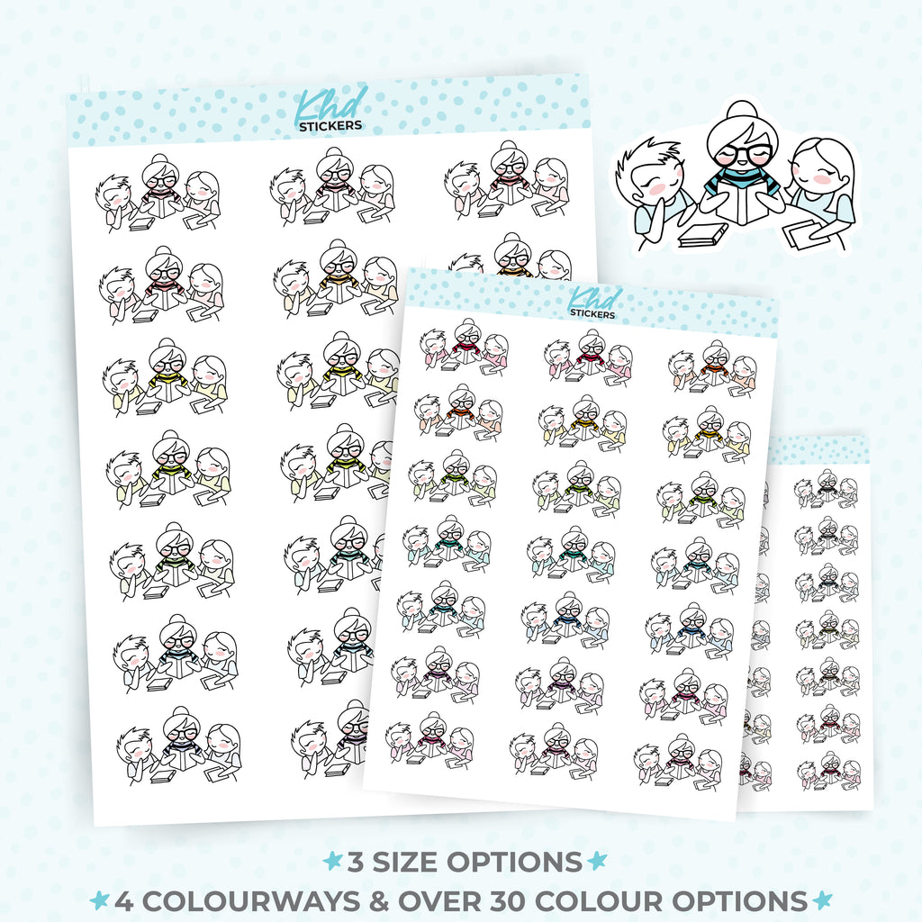 Planner Girl Leona Conference / Meeting Planner Stickers Small