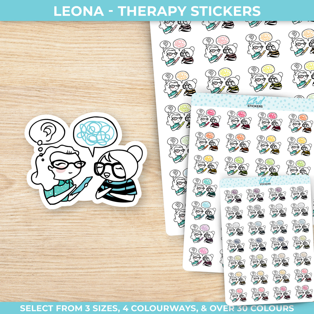 Planner Girl Therapy Stickers Small