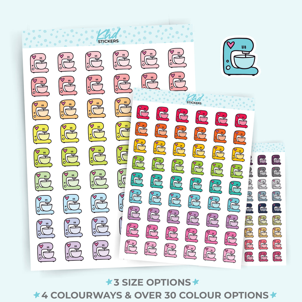 Baking Mixing Bowl Icons Small