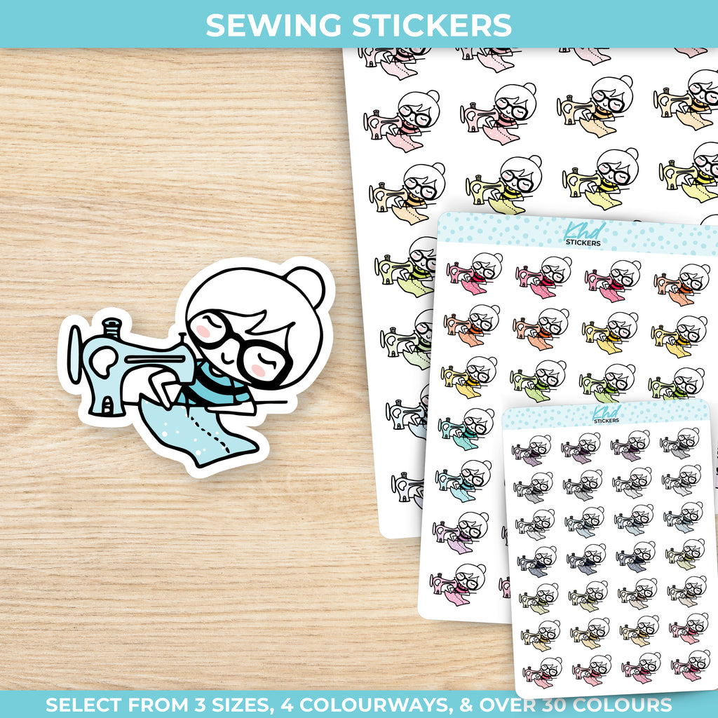 Sewing Stickers Small