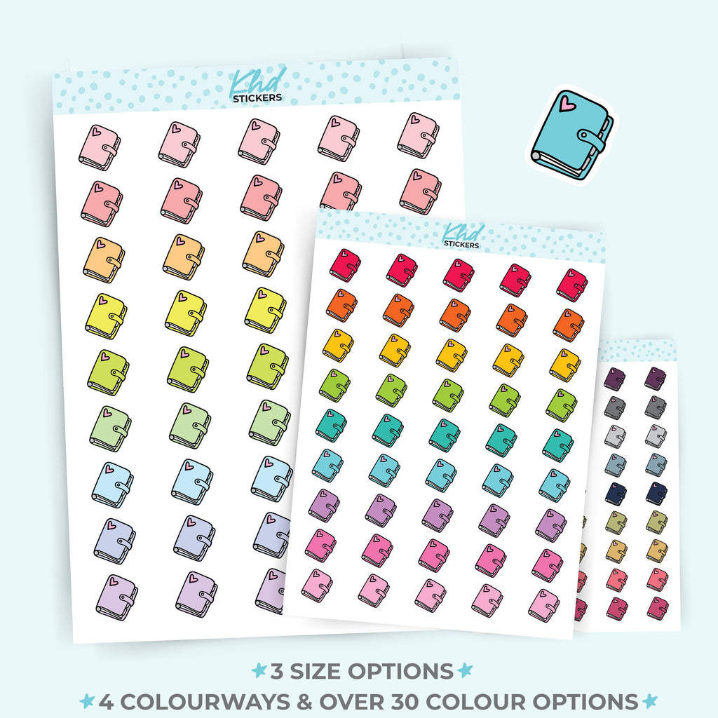 Planner Icon Stickers Small