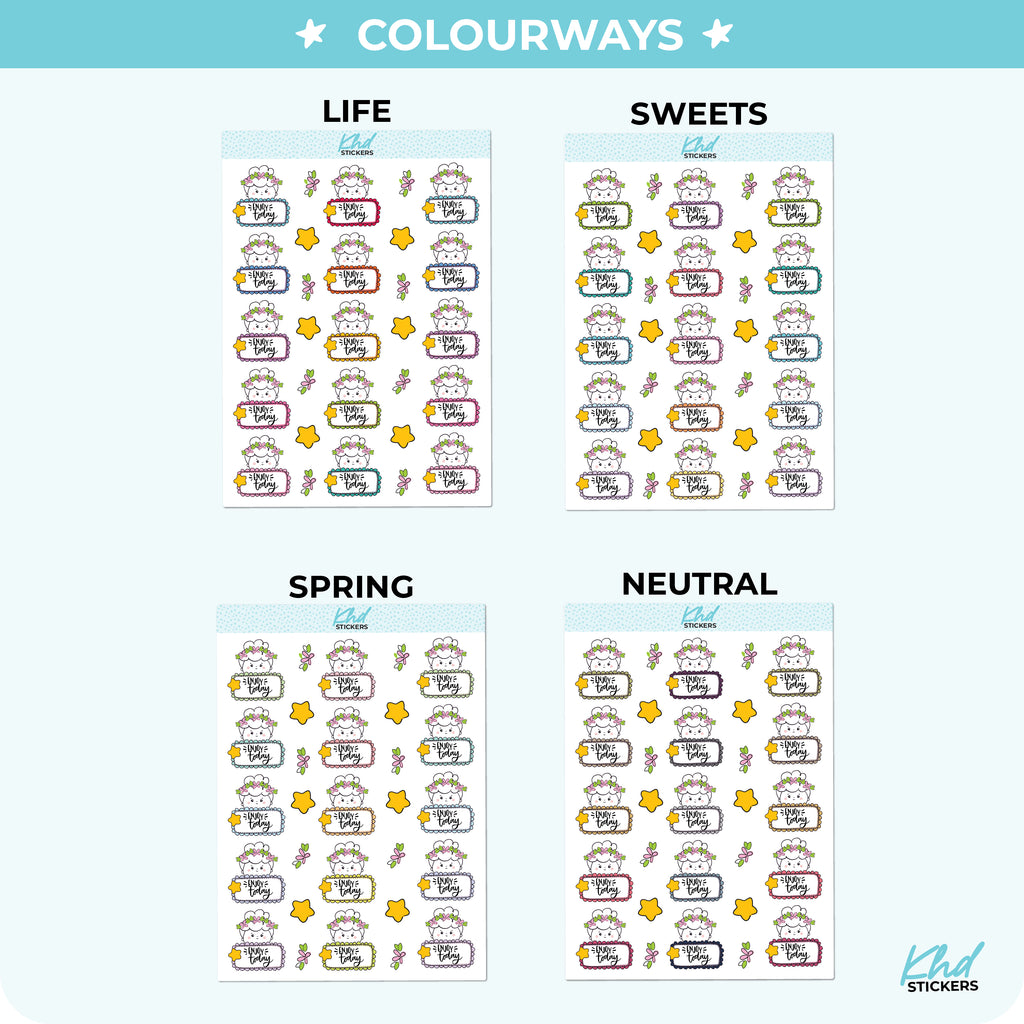 Enjoy Today Planner Stickers with Planner Girl Martha Small