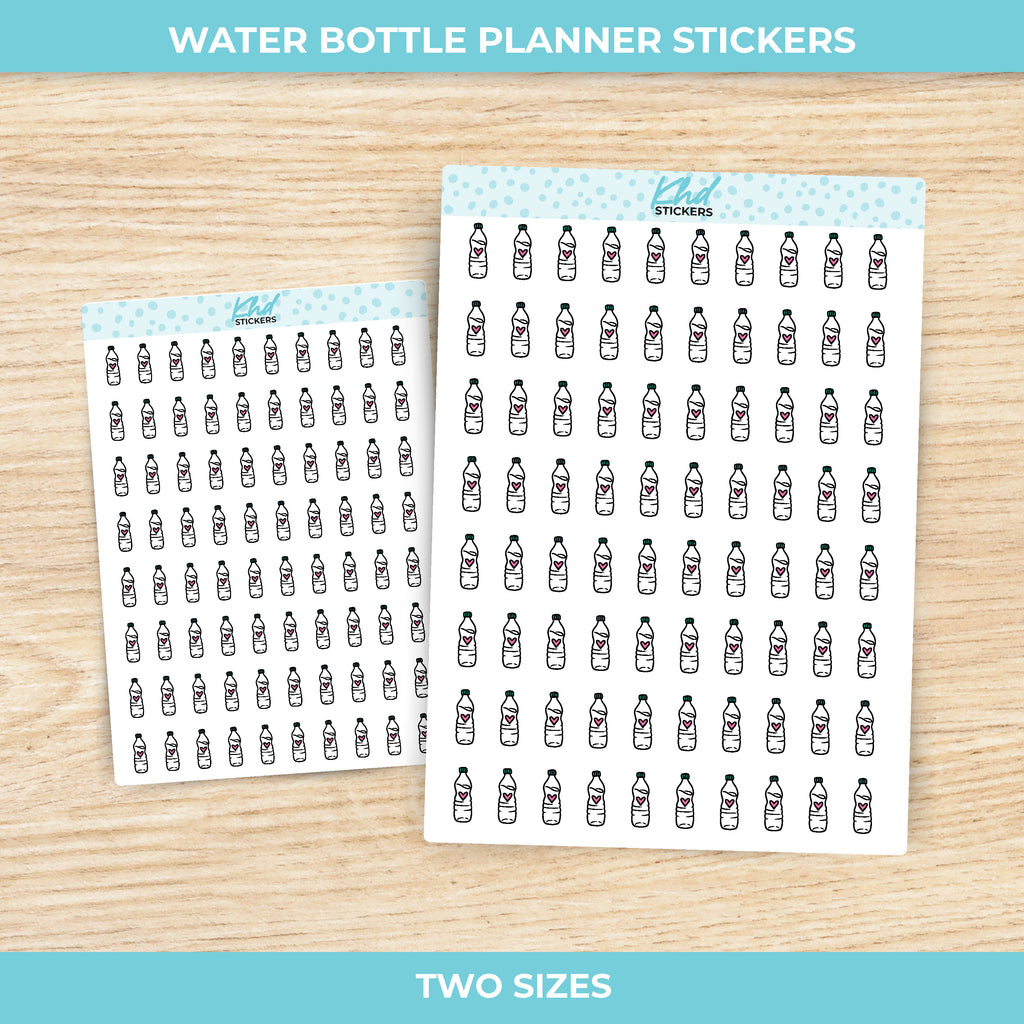 Water Bottle Stickers Small