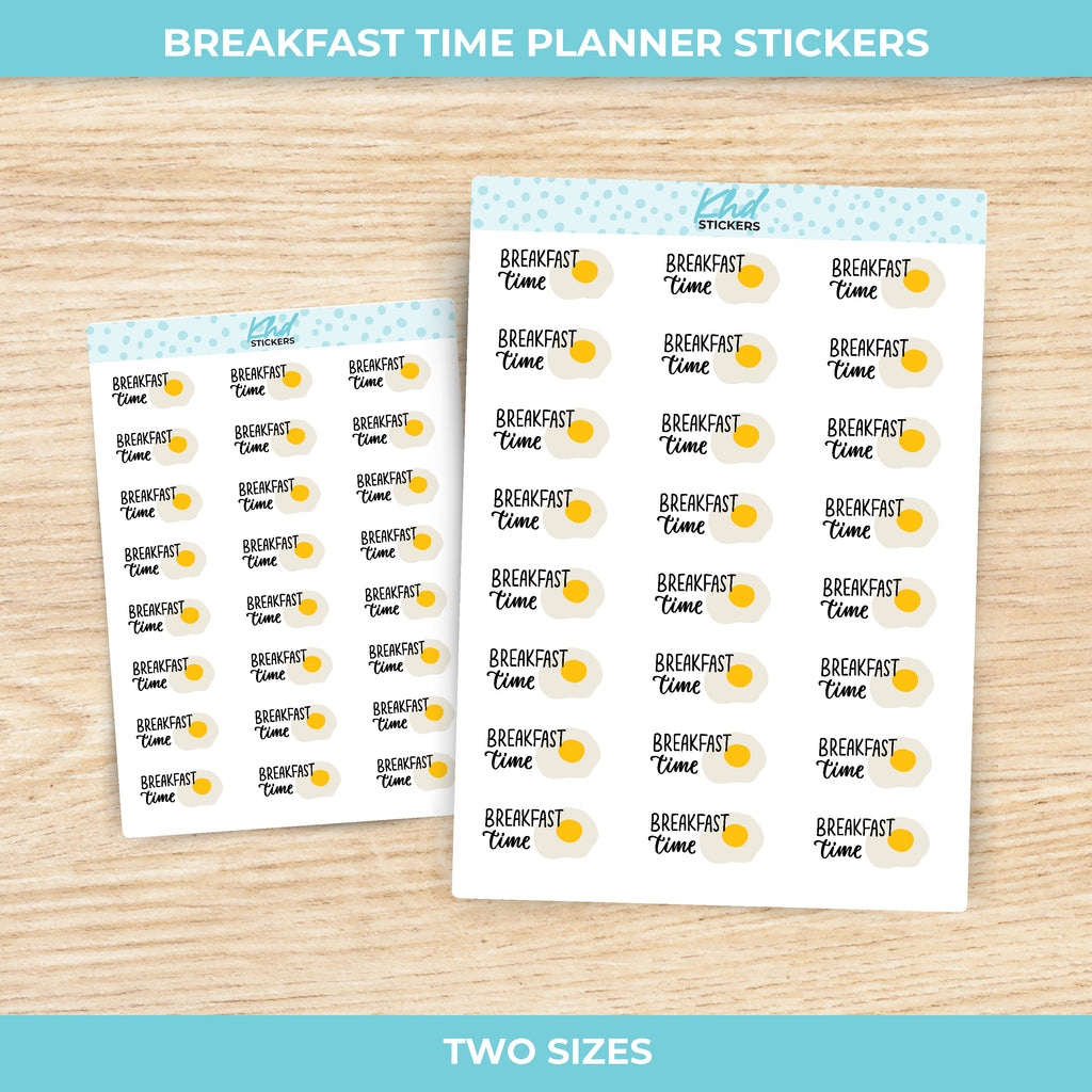 Breakfast Time Stickers Small