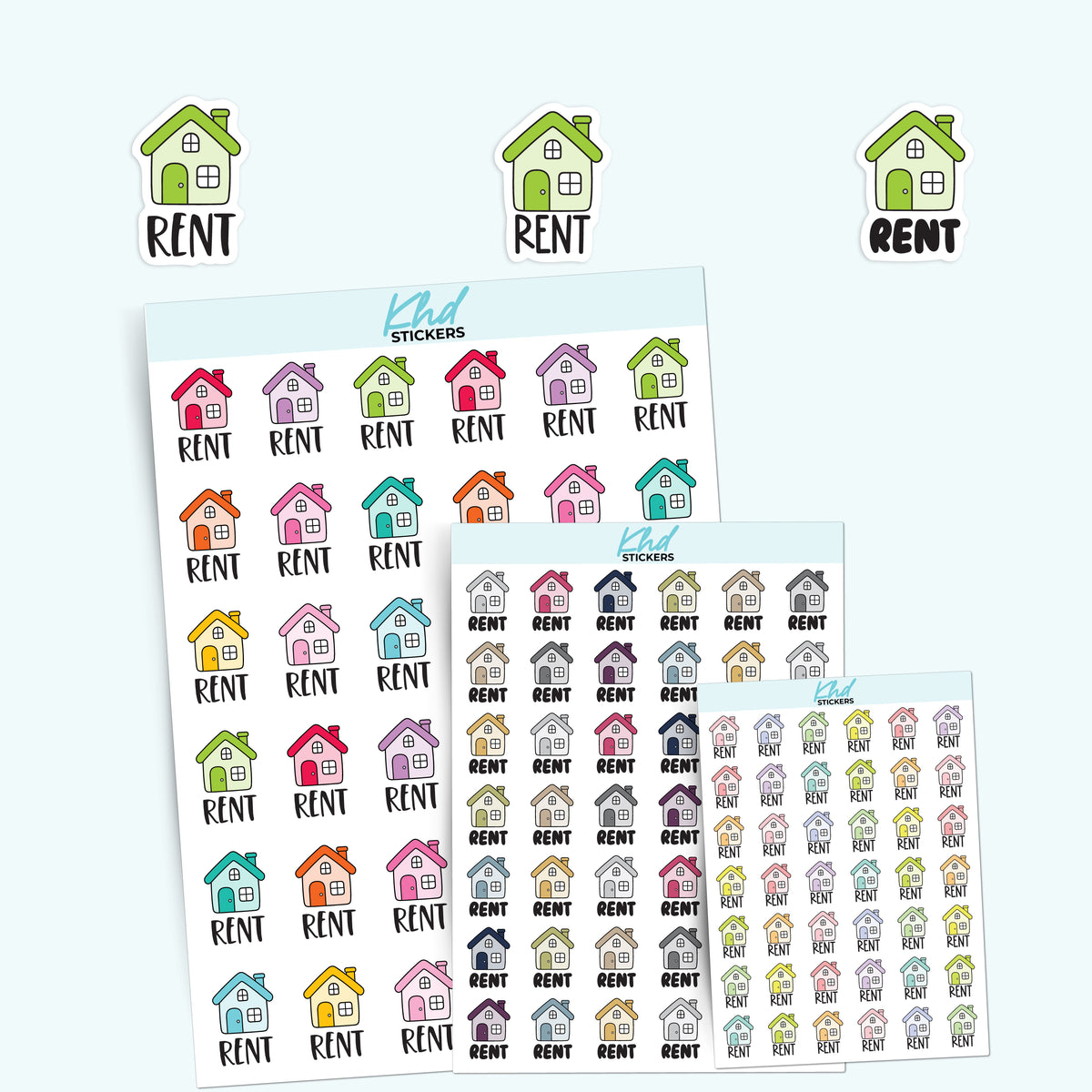 Short Term Rental Program Sticker Rent Planner Stickers – KHDStickers