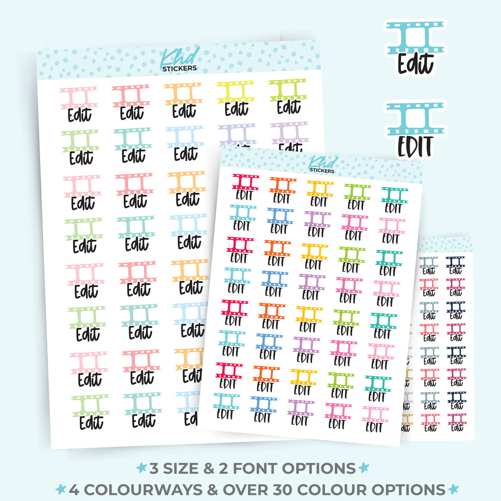 Edit Planner Stickers Small