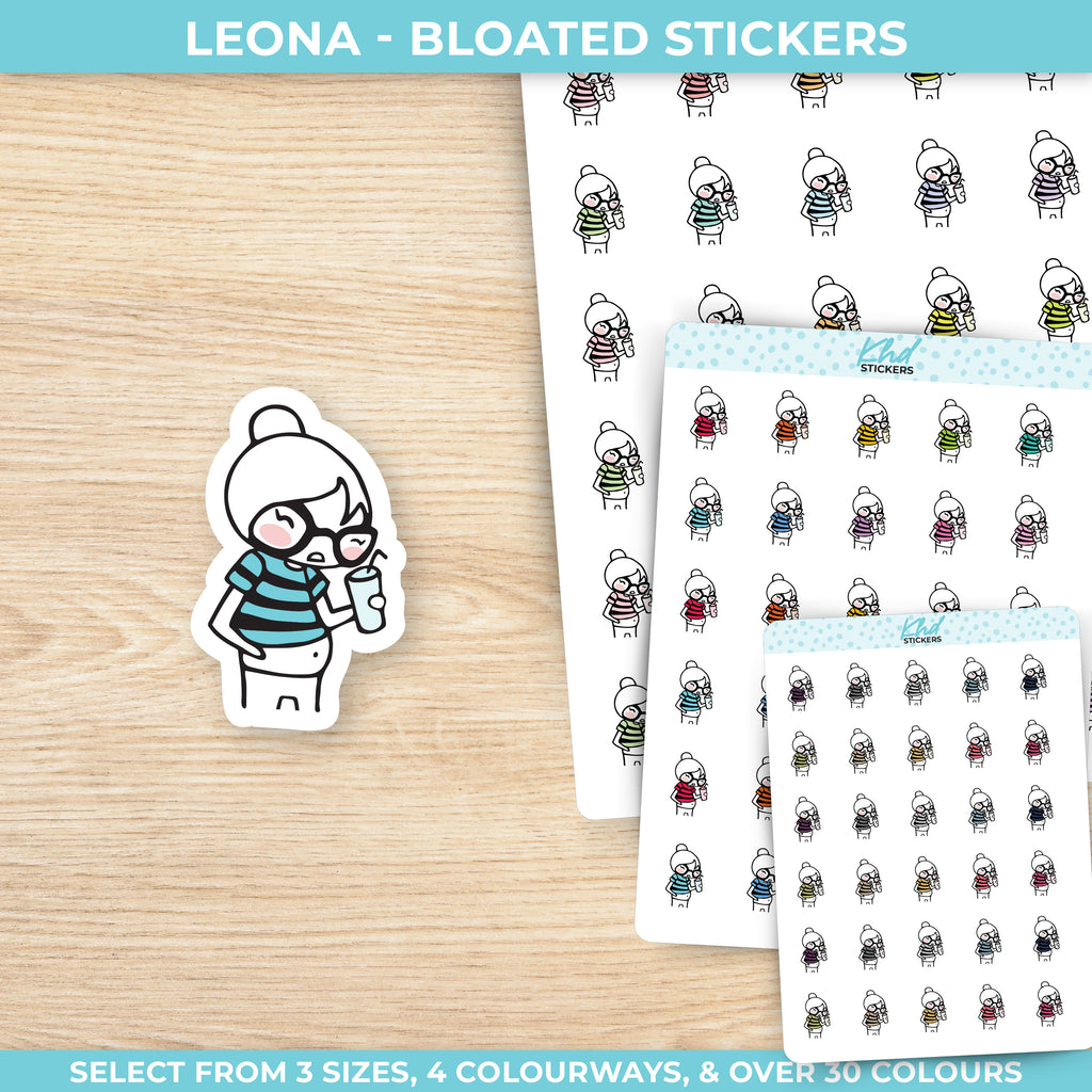 Planner Girl Leona Bloated  Planner Stickers Small