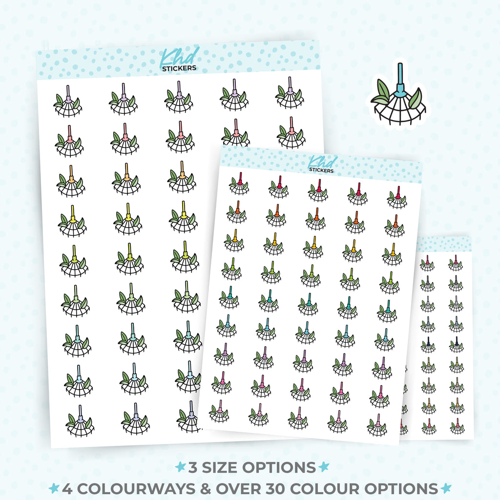 Raking / Gardening Planner Stickers Small