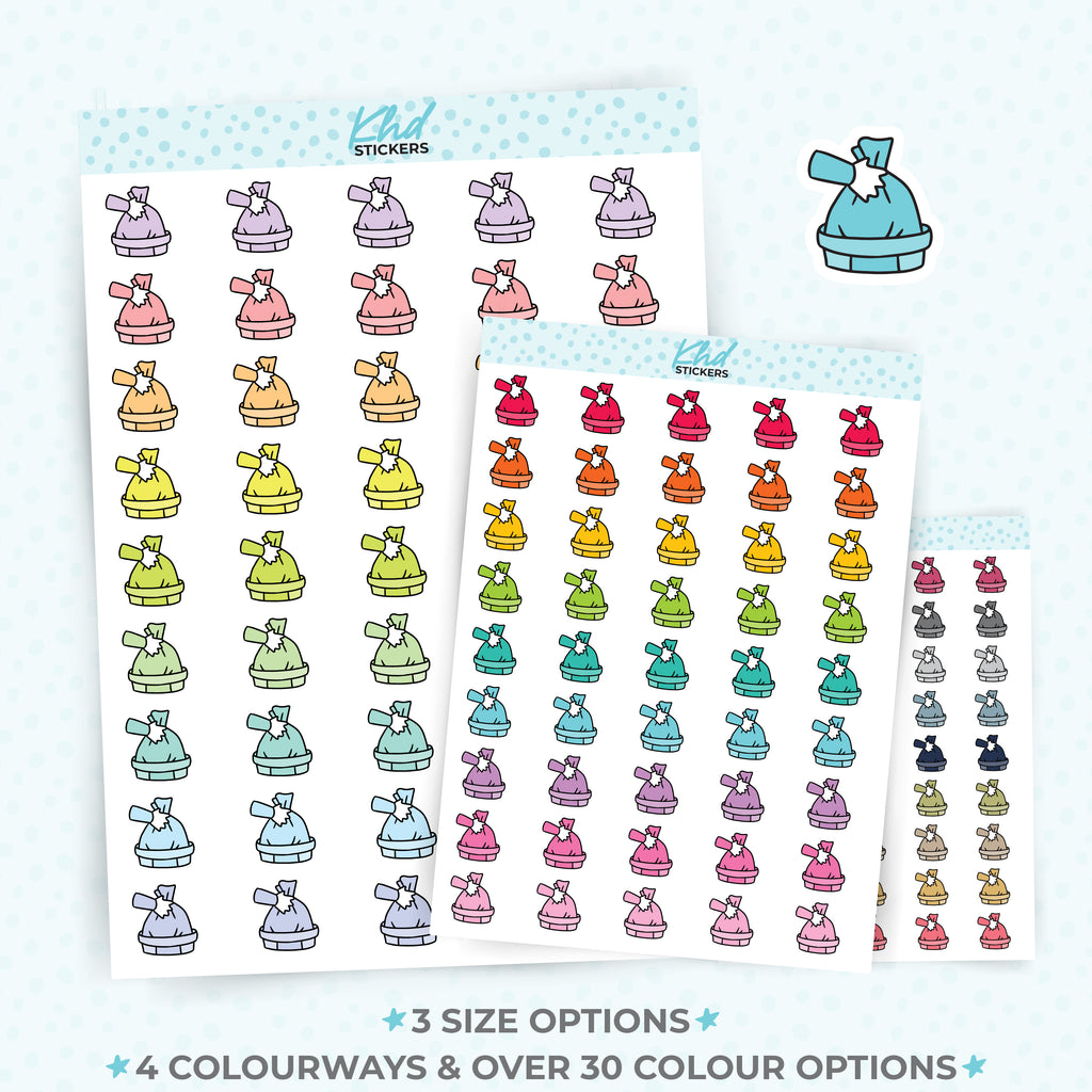 Bin and Rubbish out Planner Stickers Small