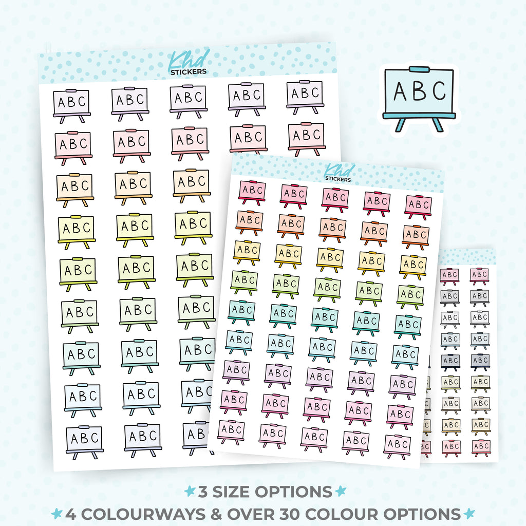 Preschool / Kindy icon Planner Stickers Small