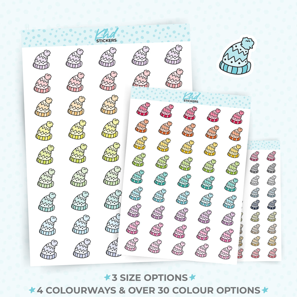 Beanie Icons Planner Stickers Small