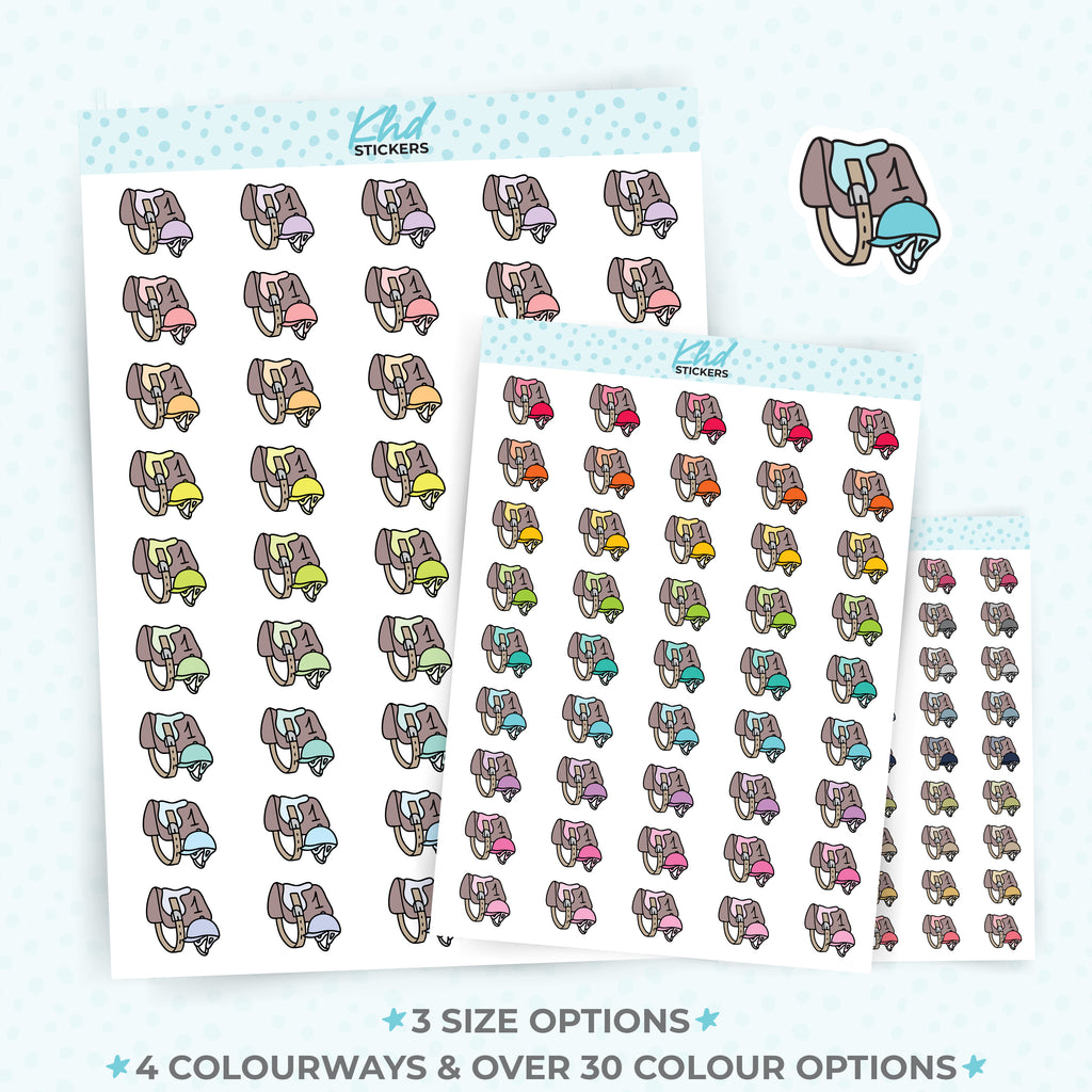 Jockey Planner Stickers Small