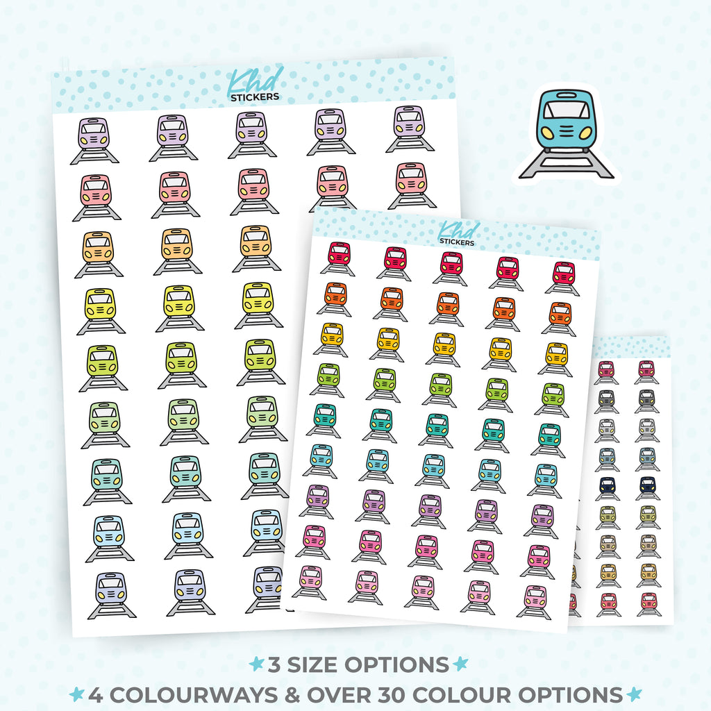 Train Icon Planner Stickers Small