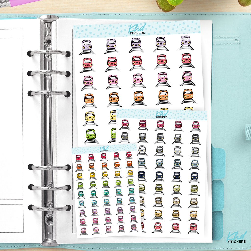 Train Icon Planner Stickers Small