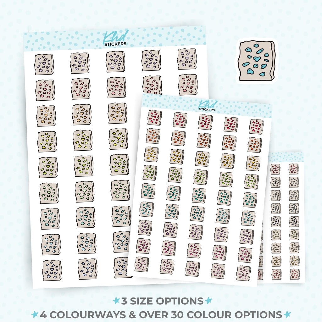 Rock Climbing Planner Stickers Small