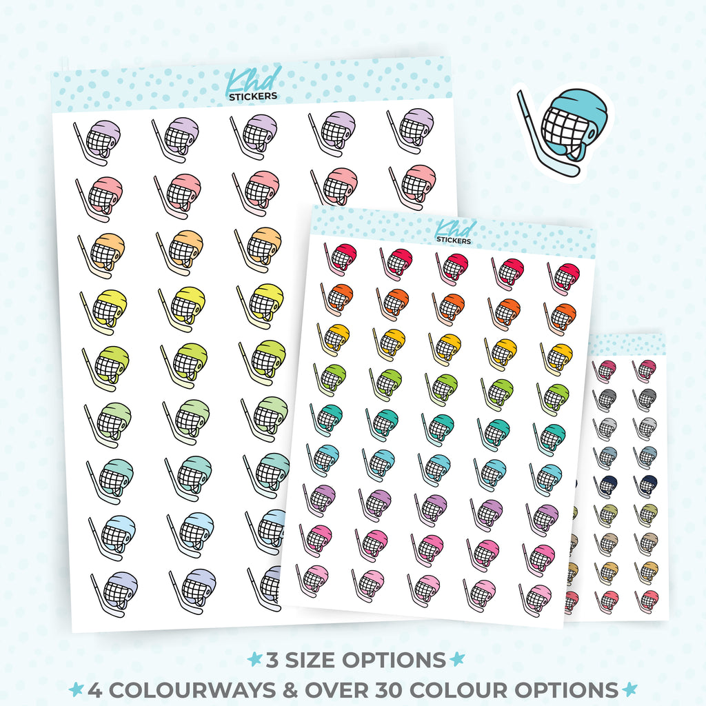 Hockey Planner Stickers Small