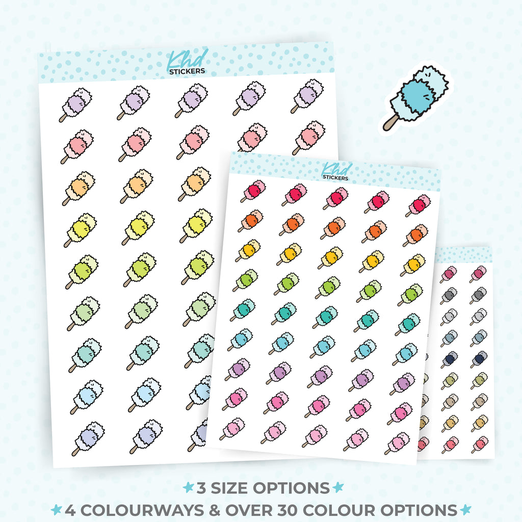 Feather Duster Planner Stickers Small