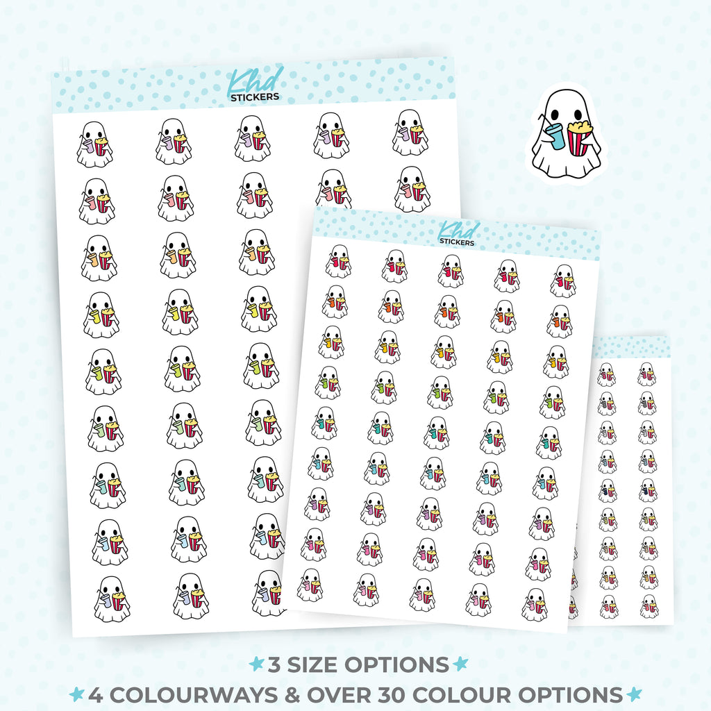 Ghost Movie Time Planner Stickers Small