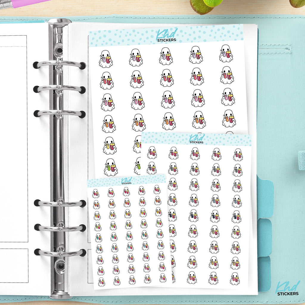 Ghost Movie Time Planner Stickers Small