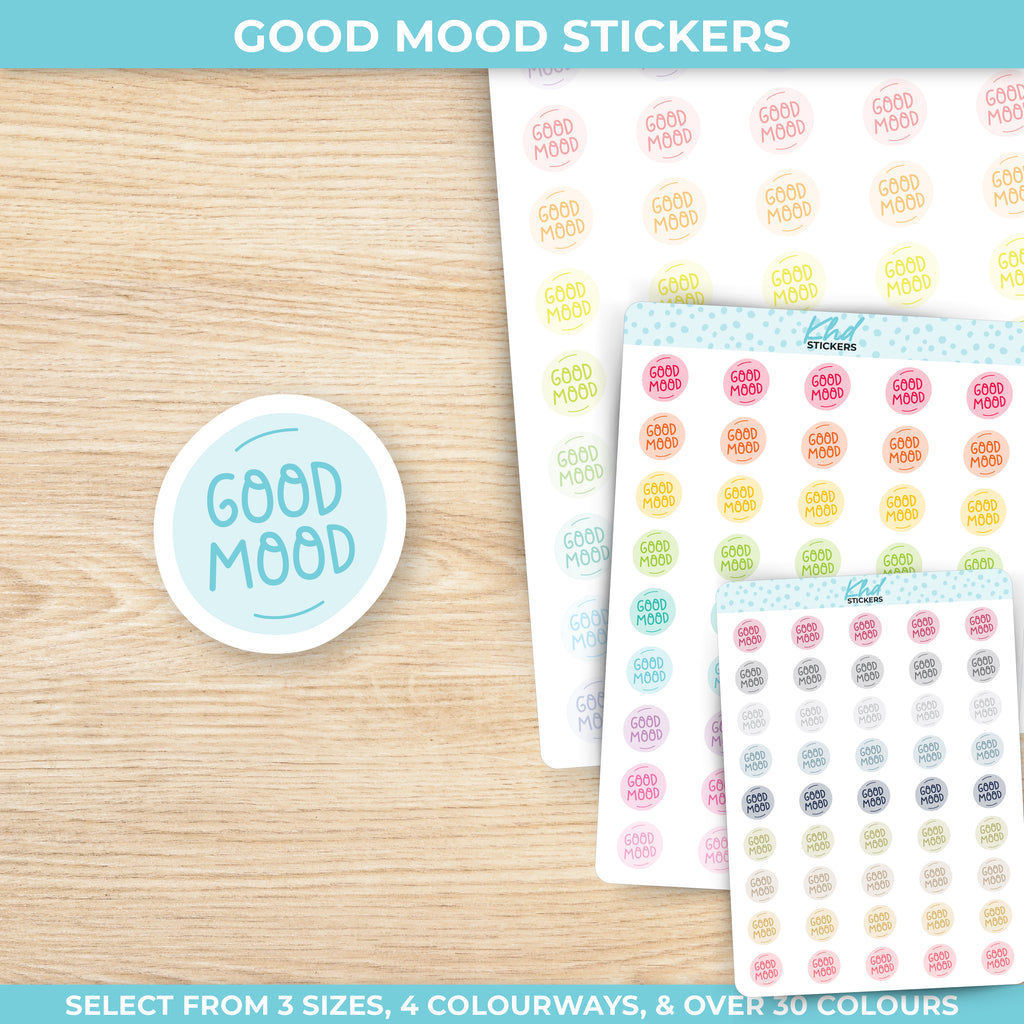 Good Mood Planner Stickers Small