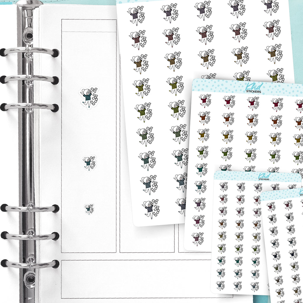 Planner Girl Leona Money Stickers Small