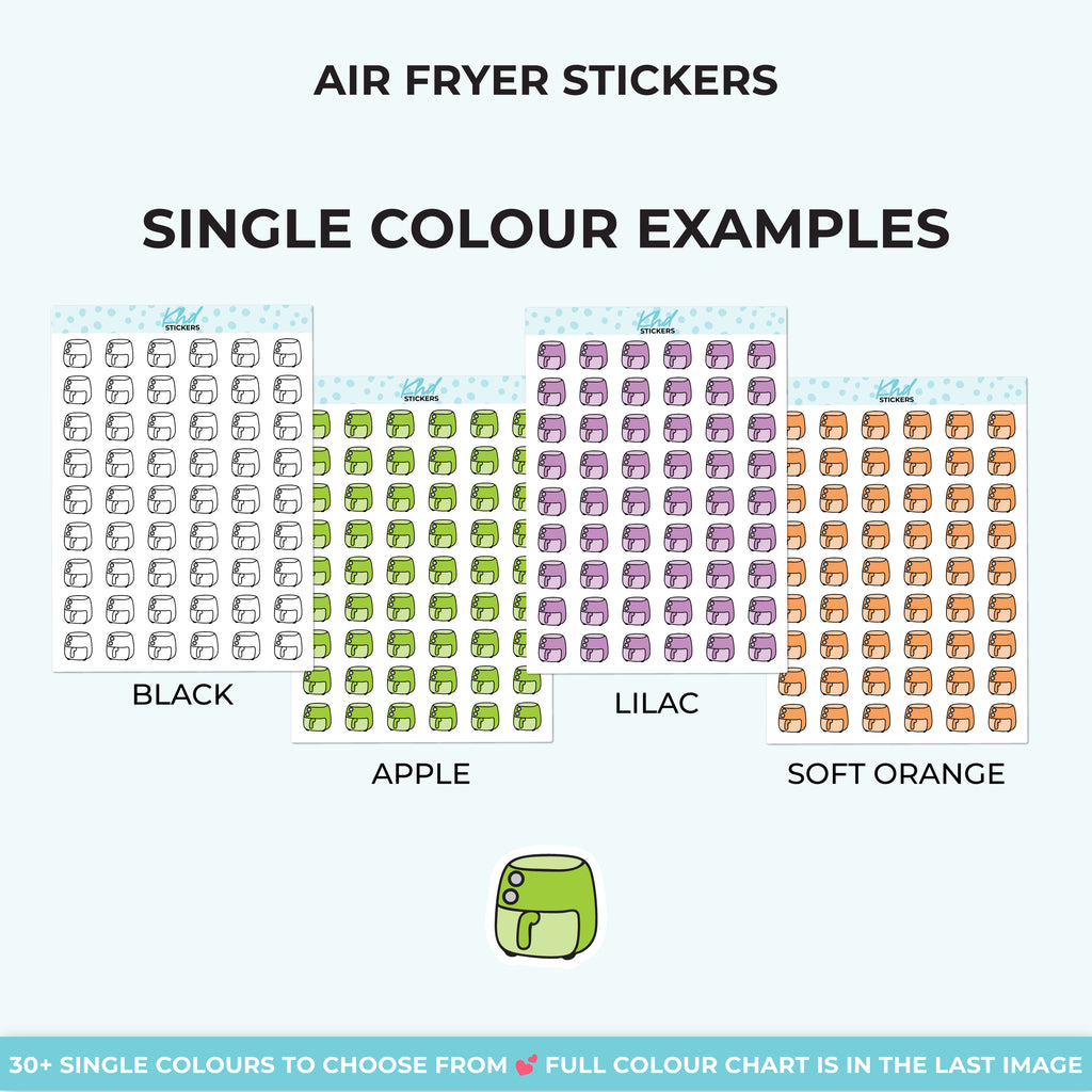 Air Fryer Stickers Small / LIFE