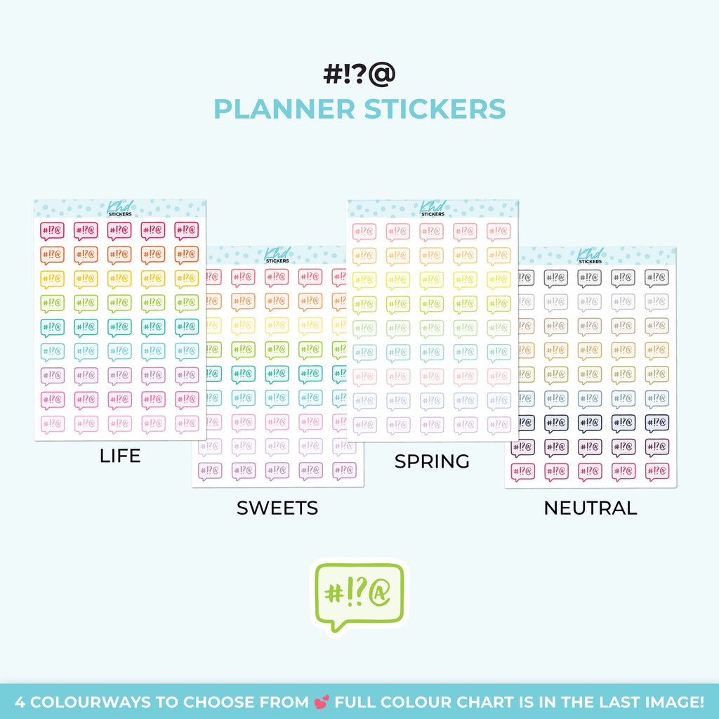 #!?@ Planner Stickers - image 4