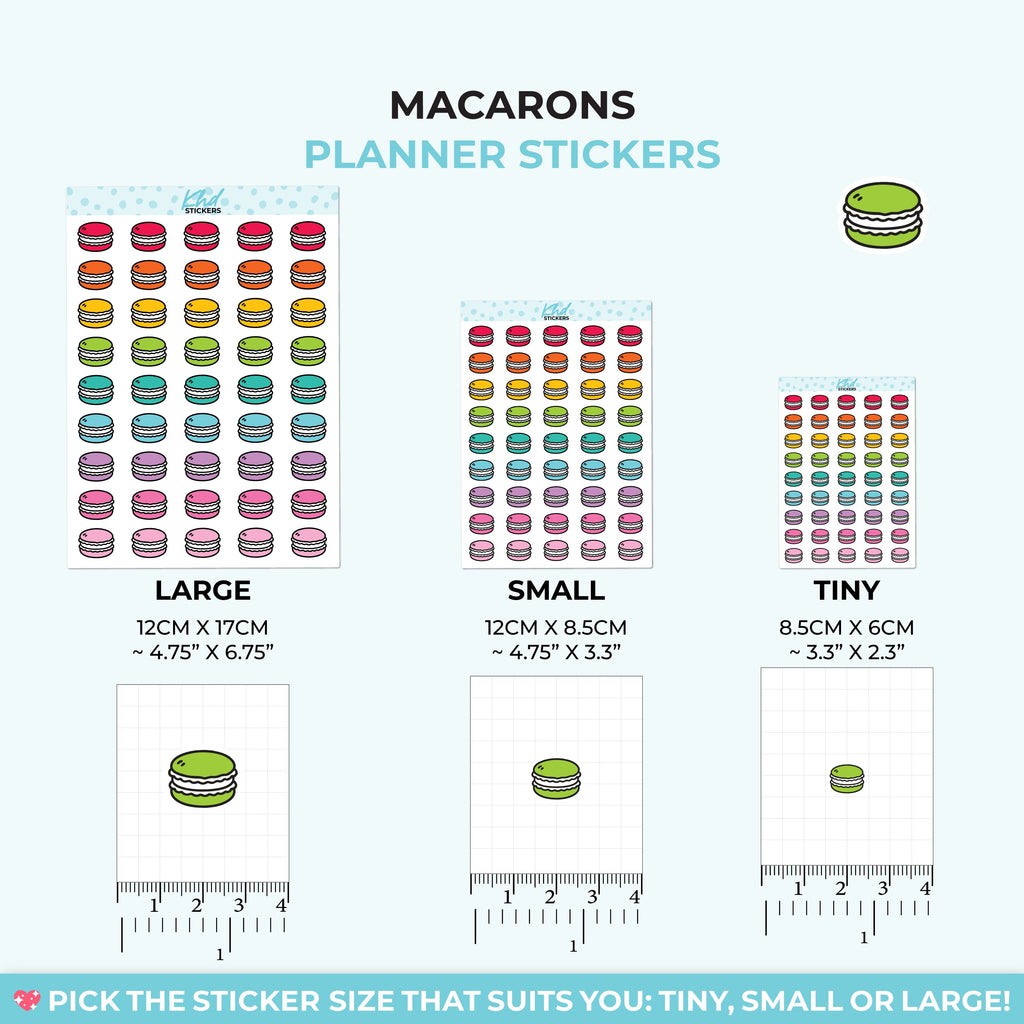 Macarons Planner Stickers - image 3