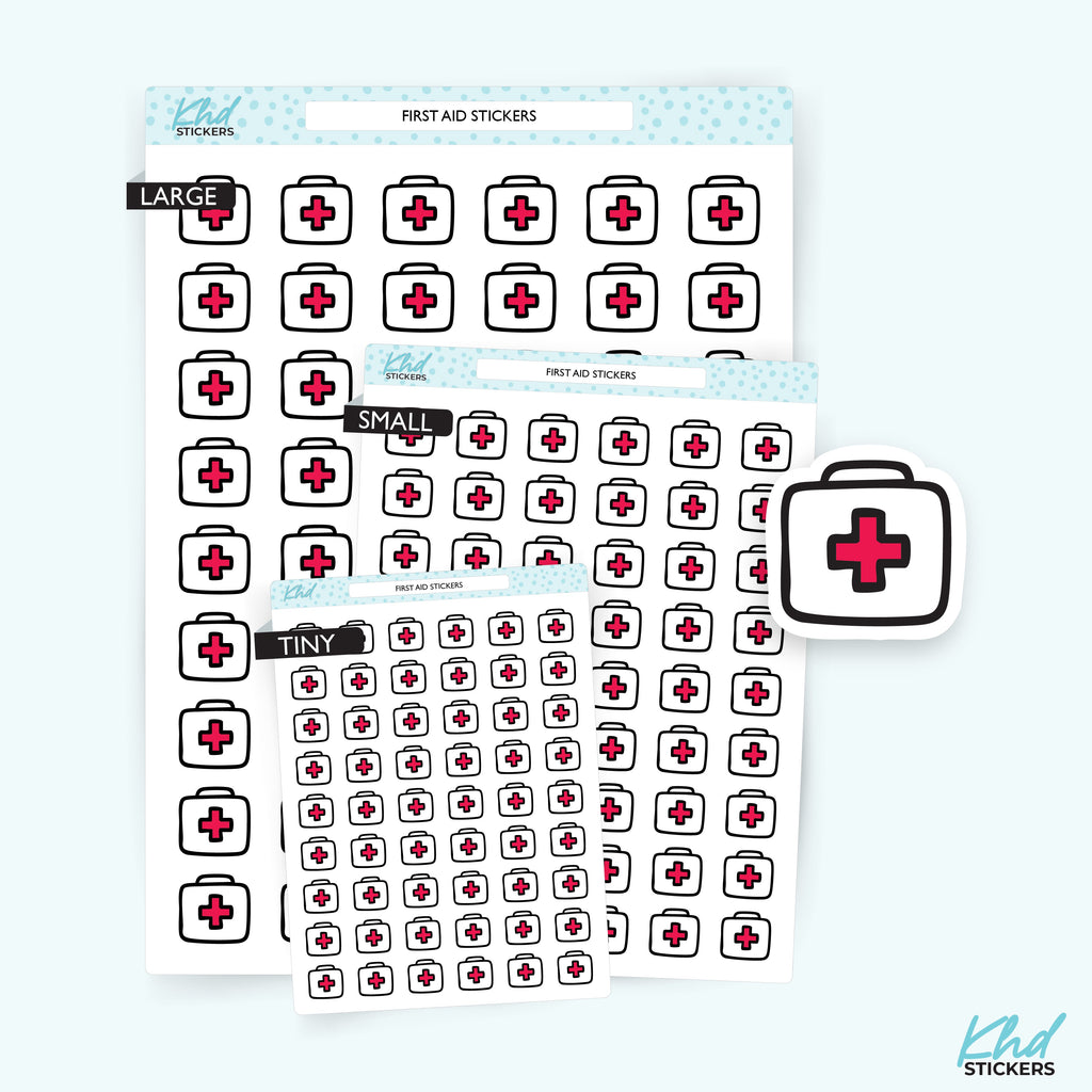 First Aid Stickers – image 1