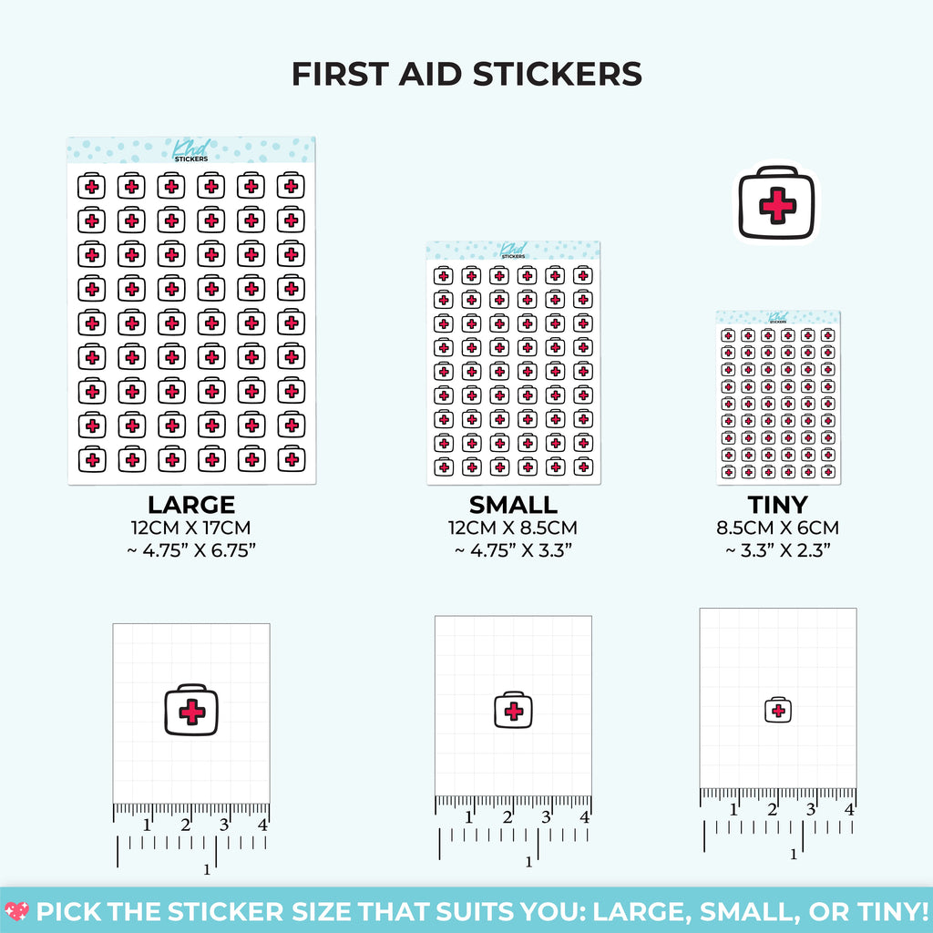 First Aid Stickers – image 3
