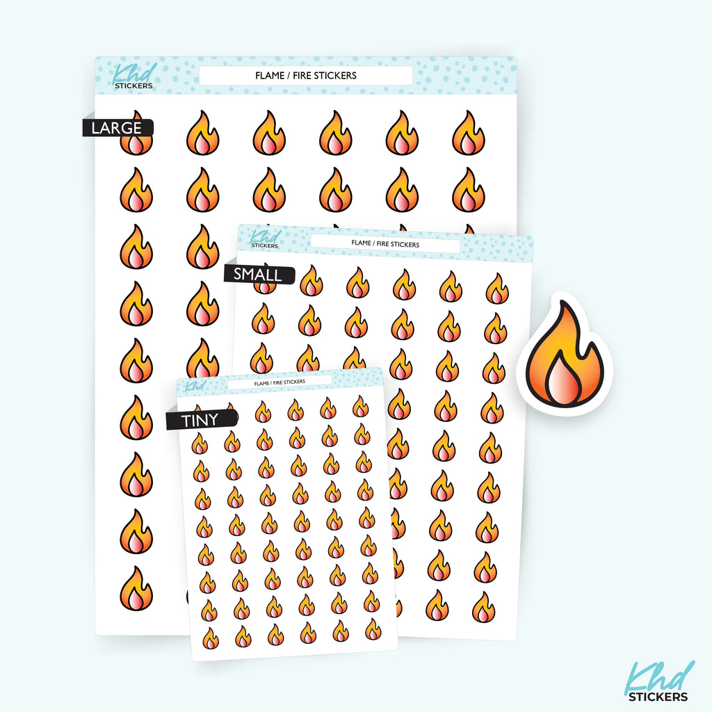Flame & Fire Stickers – image 1