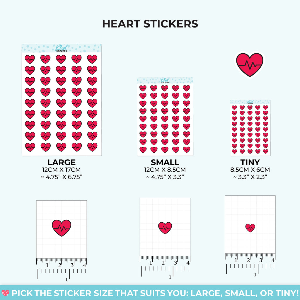Heart Stickers – image 3