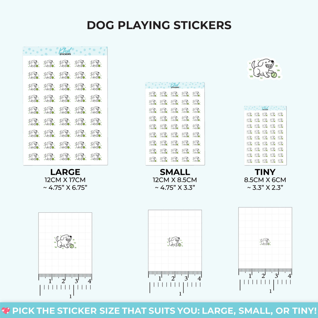 Dog Playing Stickers – image 3