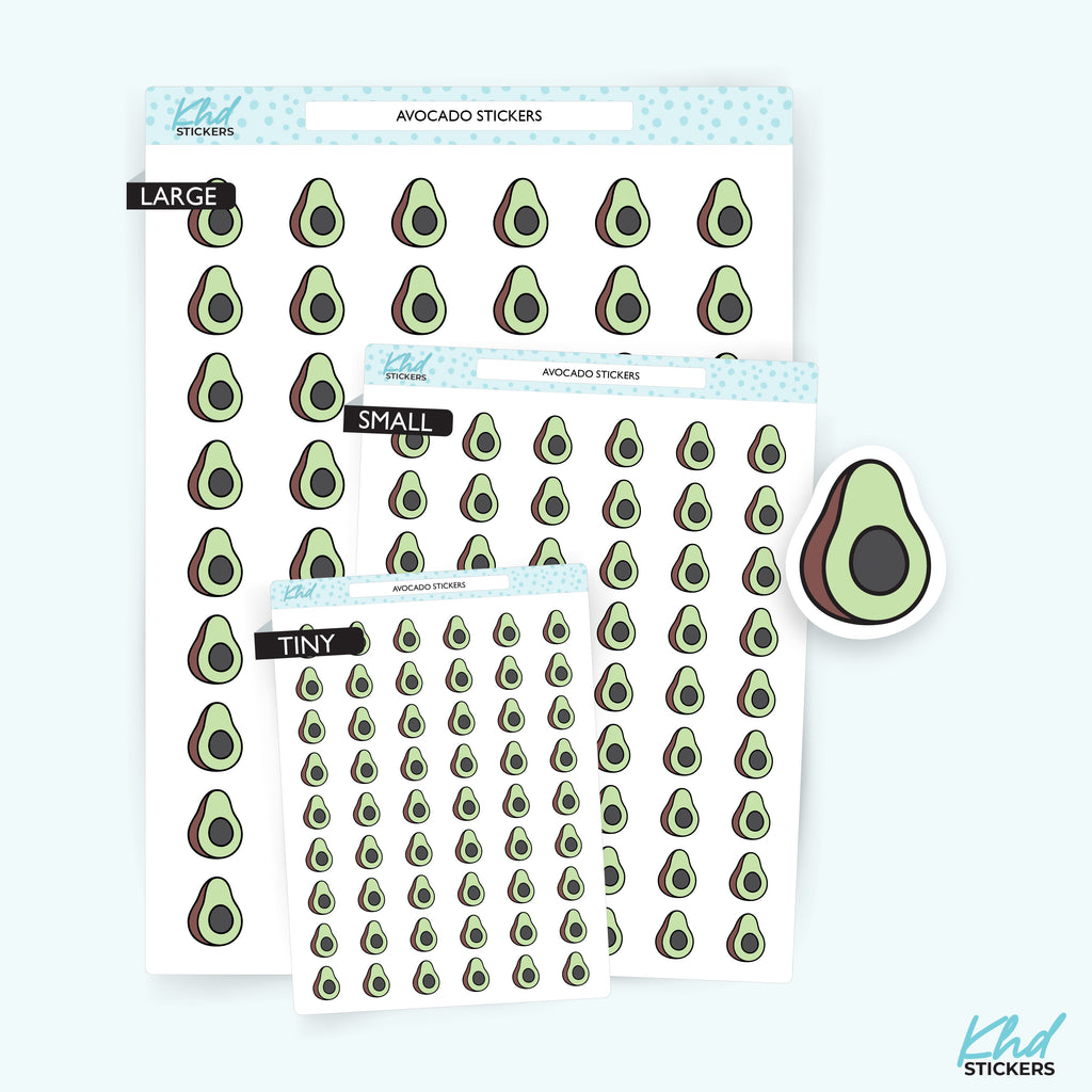 Avocado Stickers – image 1