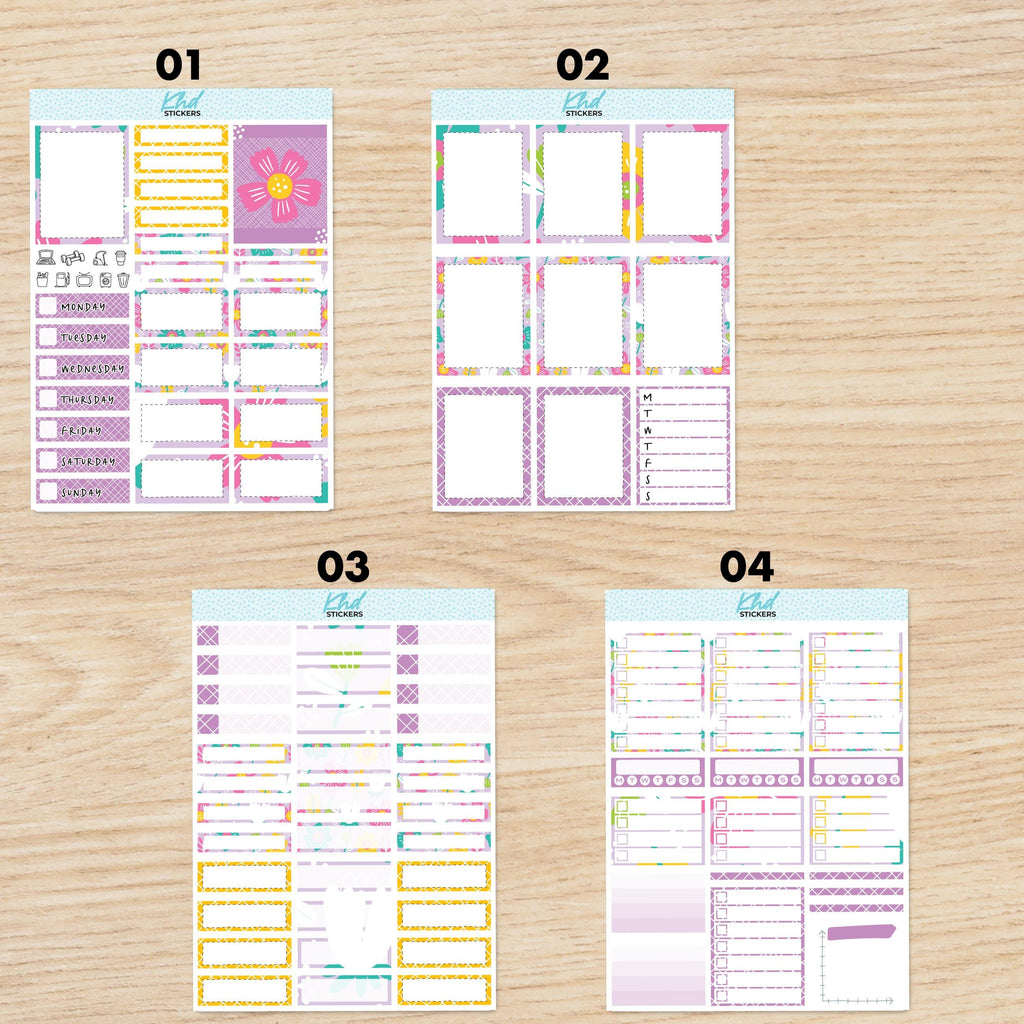 a printable planner is shown on a wooden surface