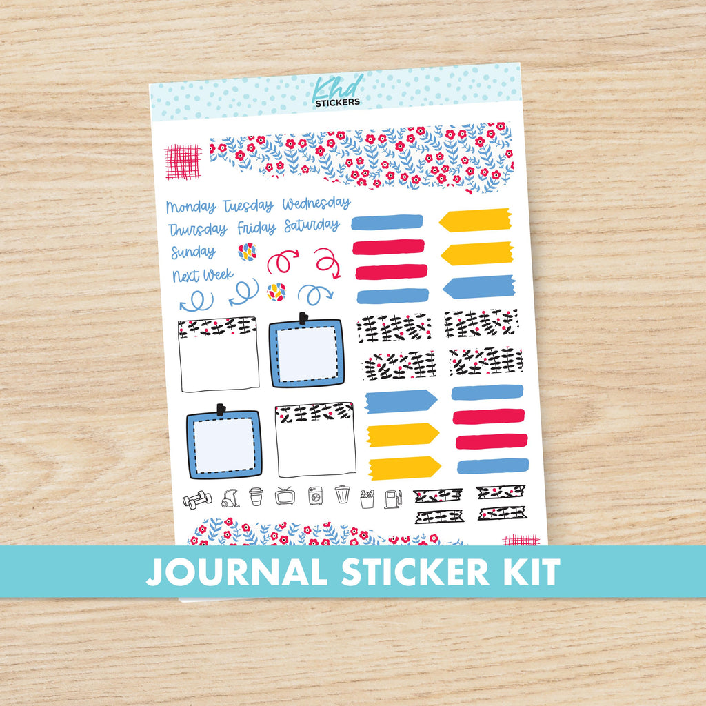 Up North Journal Weekly Sticker Kit