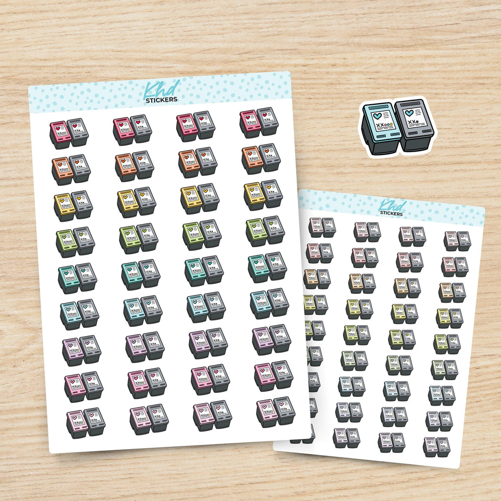 Printer Cartridge Stickers