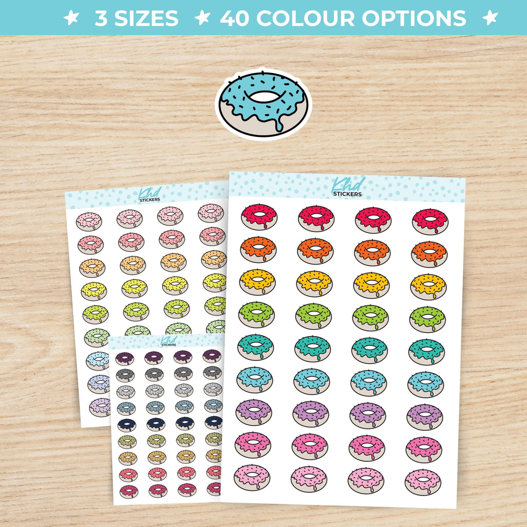 Donut Icon Planner Stickers Small