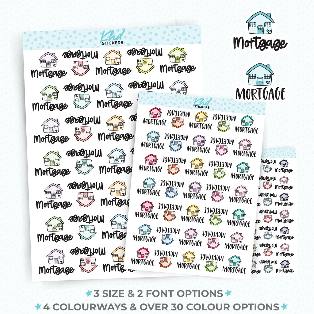 Mortgage Planner Stickers